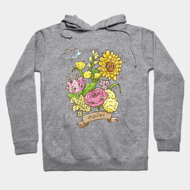 flower character Hoodie by Dilectum